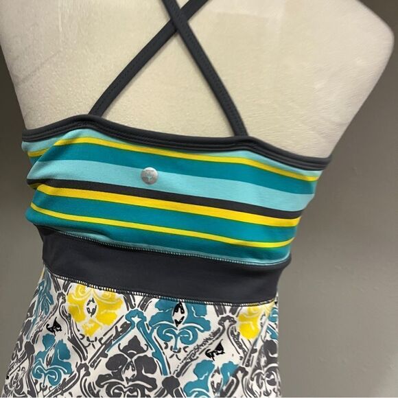 Sporty athletic mini dress with straps size medium - Picture 7 of 13